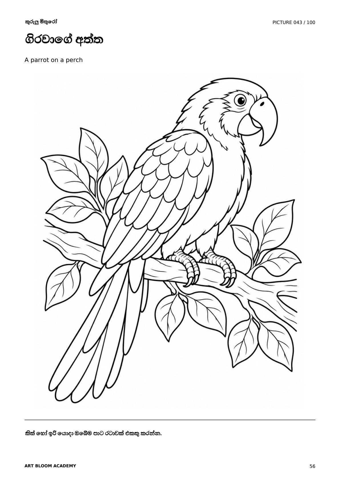 Level 2: Creative Exploration & Trees (නියැදි පිටුව 56)